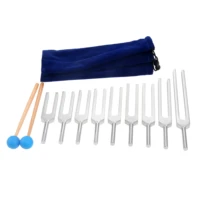solfeggio tuning fork set with bag