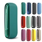 12 цветов силиконовый чехол + крышка двери для IQOS 3 Duo полное защитное покрытие для IQOS 3,0 сменный боковой Чехол