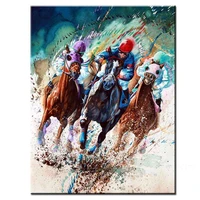 people horse daimond painting full square round drill 5d diy resin drill cross stone mosaic diamond embroidery sale gift