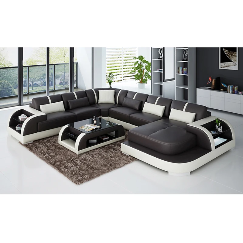 Диван из натуральной кожи | Мебель