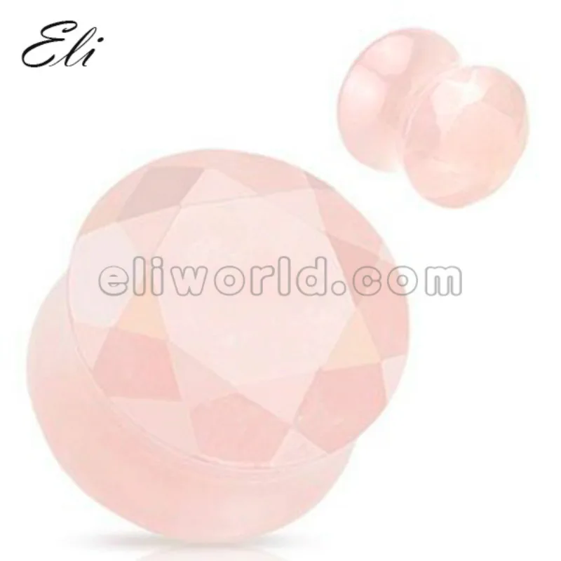 Каменные затычки для ушей Eli 1 шт. женские и мужские серьги-калибры Эспандер