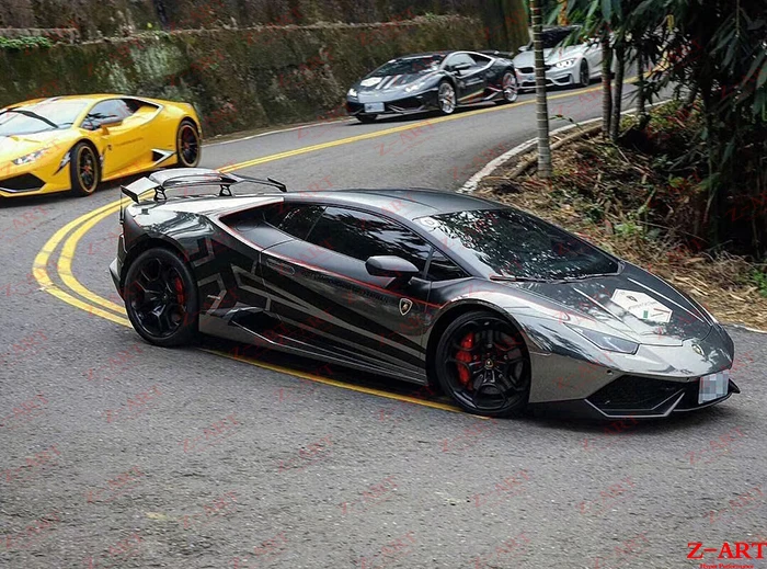 Z ART для Huracan углеродное волокно заднее крыло задний спойлер LP610 LP580 задняя крышка +