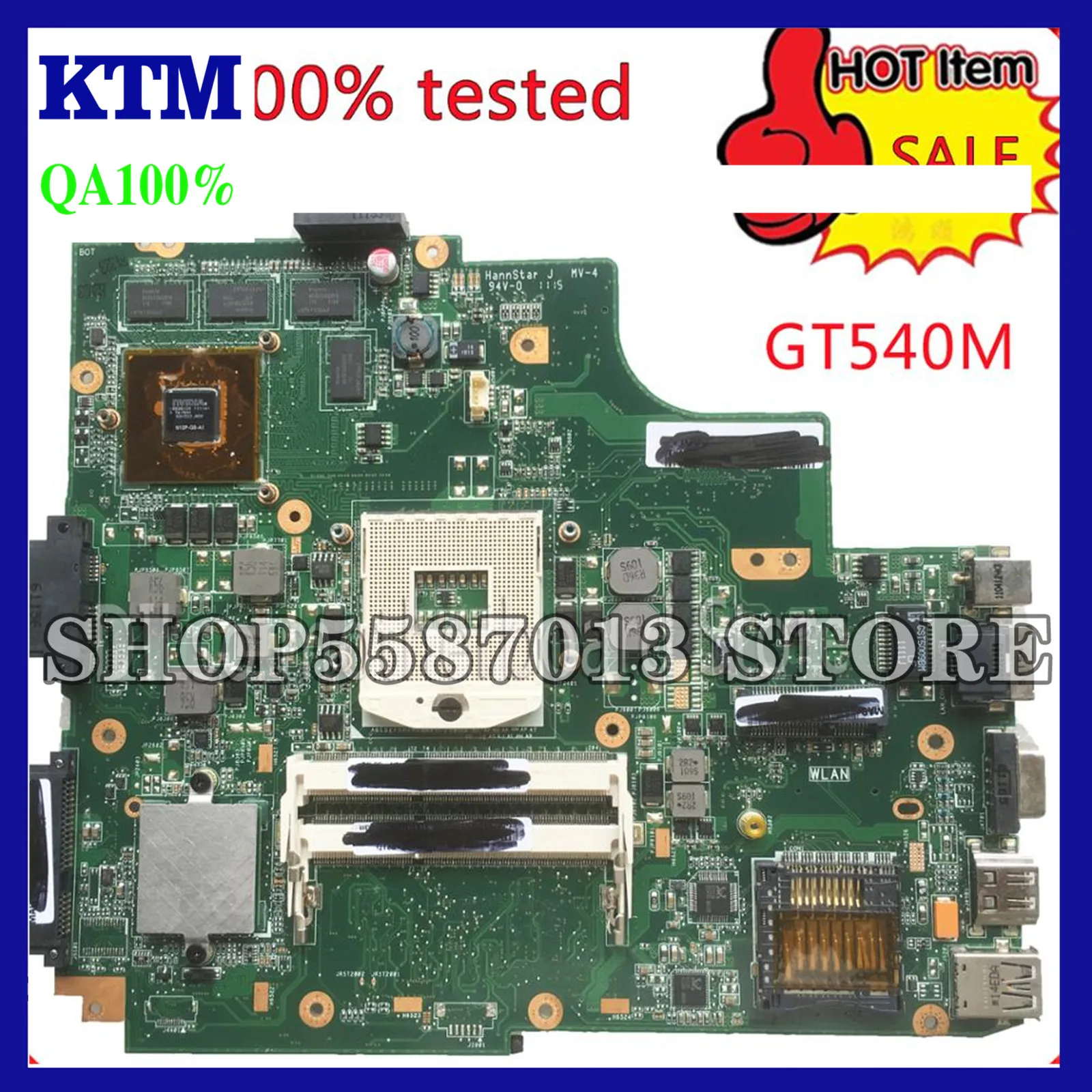 Для ASUS K43SV K43SJ материнская плата для ноутбука 1G видеокарта оригинальная новая GT540M
