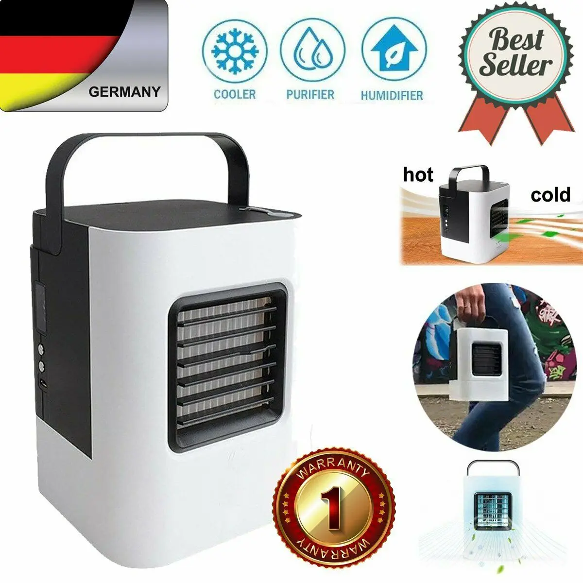 4 в 1 мини-увлажнитель воздуха с USB-портом светодиодный Ной подсветкой | Бытовая
