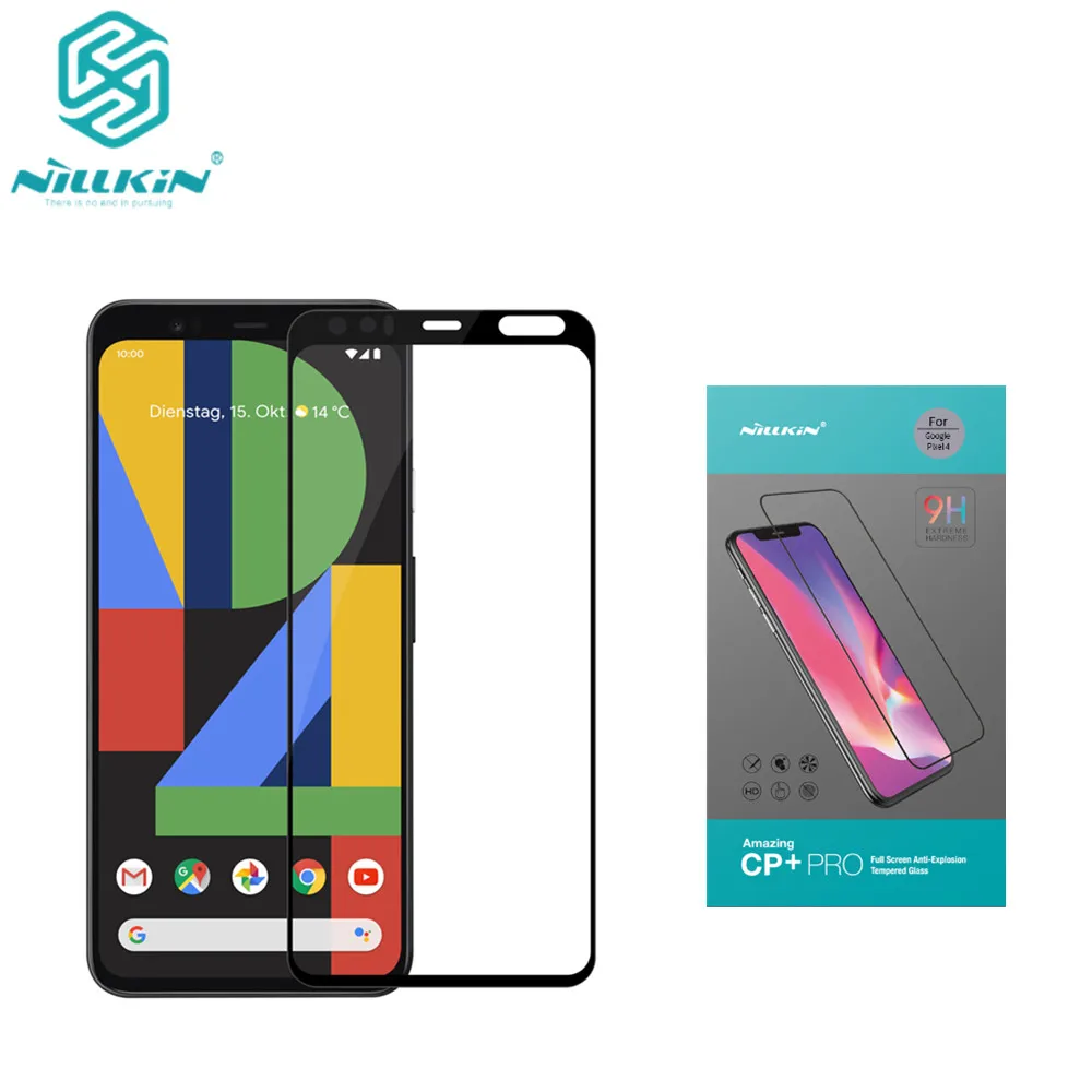 Для Google Pixel 4 CP + PRO Полное покрытие закаленное стекло 9H 2.5D изогнутый экран