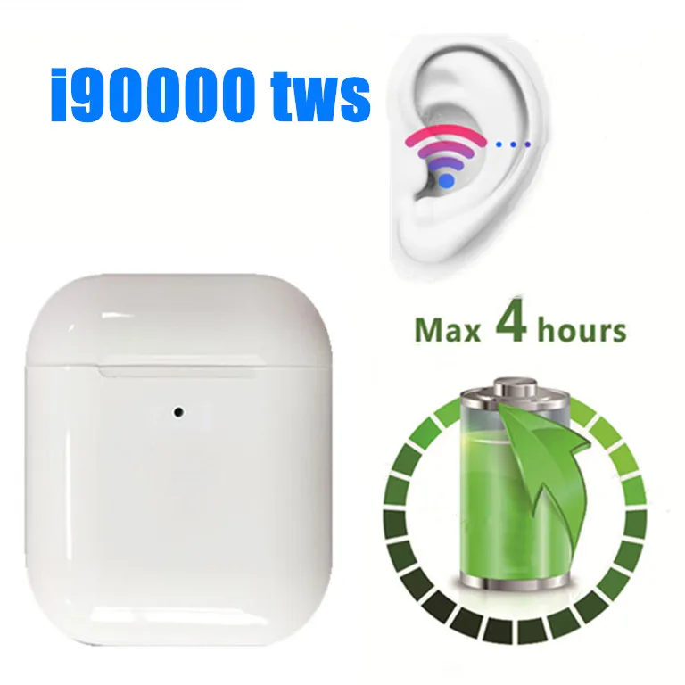I90000 наушники вкладыши TWS с обнаружения 1536 1:1 Pop up Беспроводной PK i9000 i10 i10000 i50000 i20 i100