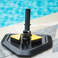 swimming pool suction head underwater eco friendly vacuum cleaner replacement head triangle weighted pool spa head