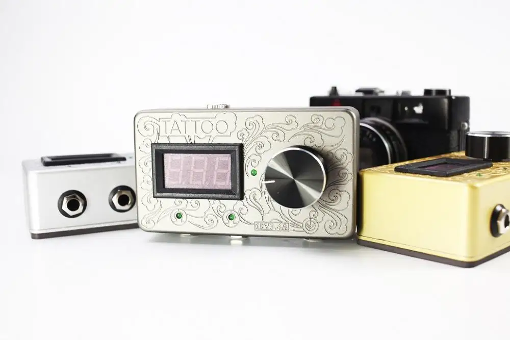 Новинка! Профессиональный прочный блок питания для татуировок с адаптером