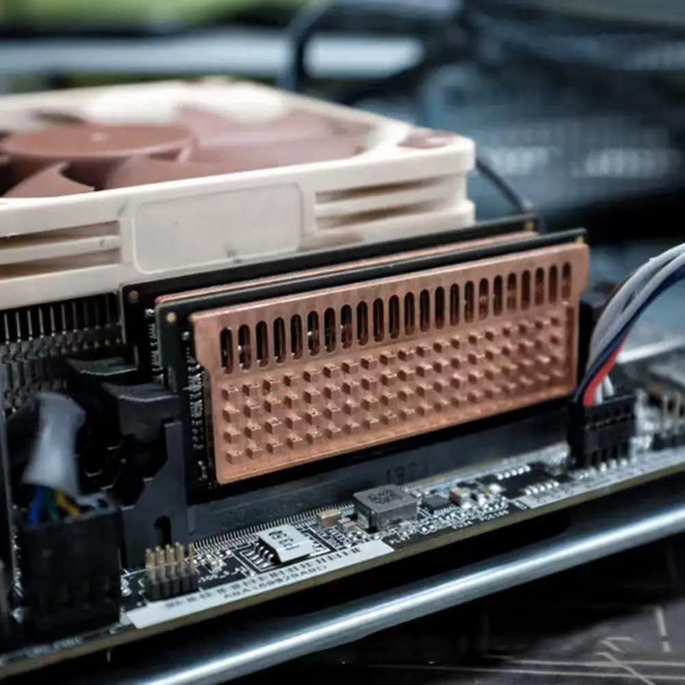 

Memory Module Heat Dissipation Pure Copper Heatsink Cooler Radiator for Laptop Notebook Computer