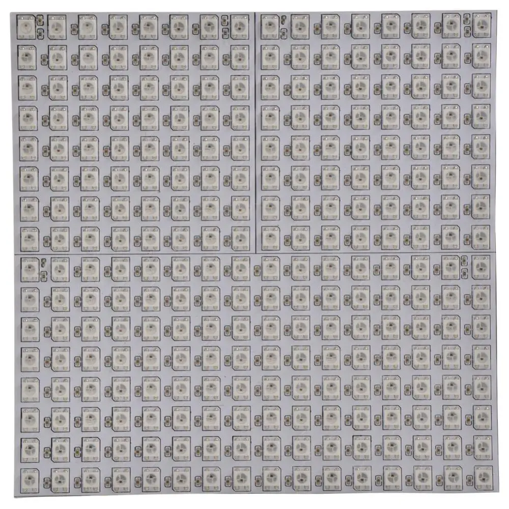 16x16 8x32 8x8 светодиодный пиксели WS2812B панель цифровая Гибкая SK6812 светодиодный панель индивидуально адресуемый полный цвет мечты DC5V черный
