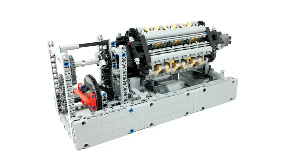 Научный и технологический строительный блок moc42 цилиндрический двигатель