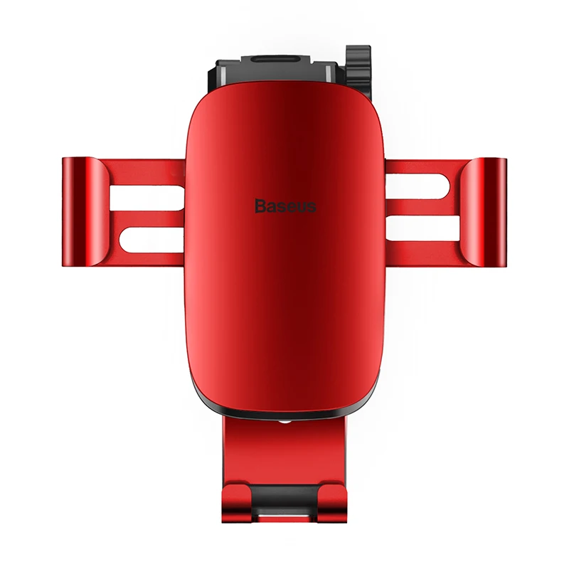 Red Автомобильный держатель для телефона Baseus Gravity для iPhone 11 Pro Max samsung, автомобильный держатель для телефона в автомобиле, держатель для мобильного телефона, подставка - Цвет: Red