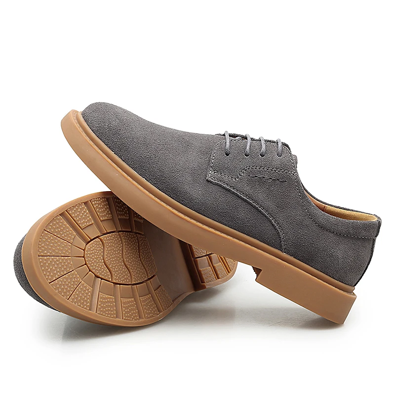 2019 мужские туфли на плоской подошве повседневные оксфорды из натуральной кожи в