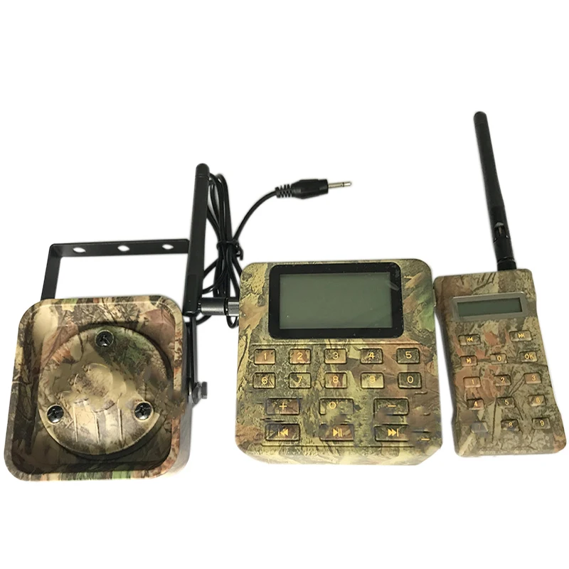 

Bird Caller 100W Hunting Decoy Broadcaster with 500M Remote Control Hunting Bird, Timer for Hunting with EU Plug