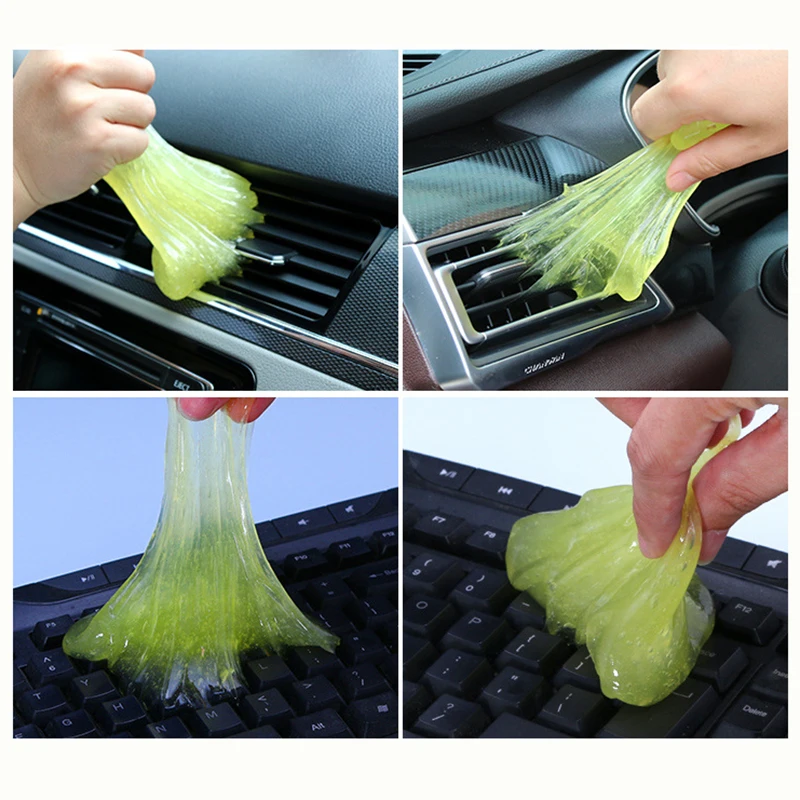 Slime Нелипкая ручной автомобильный очиститель клавиатуры клей гель интерьер