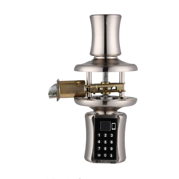 Дверная ручка безопасности бесключевая Система доступа смарт-датчик отпечатков