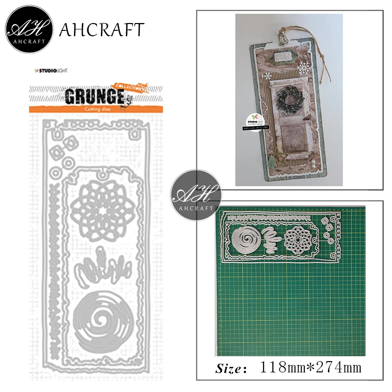 

Rectangle Loose-Leaf Label Metal Cutting Dies for DIY Scrapbooking Photo Album Decorative Embossing Stencil Paper Cards Mould
