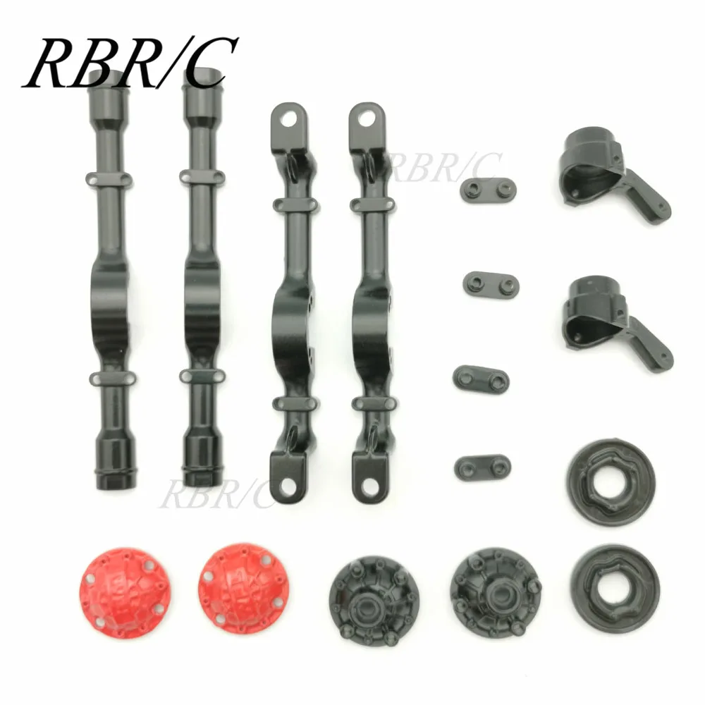 RBR/C оригинальная 4X4 металлическая мостовая ось корпус подходит для большинства WPL B14 B24 C14 C24 и JJRC 1:16 4WD радиоуправляемая модель автомобиля с дистанционным управлением R156