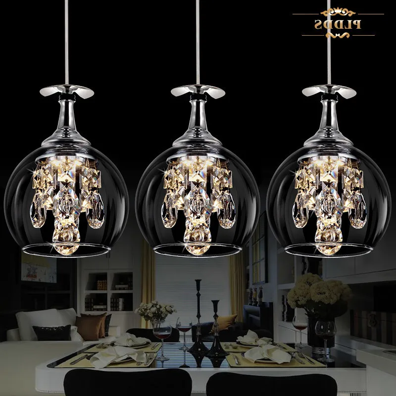 

modern fashion dining room k9 crystal 5w led chandelier lamp diy home deco living room clear glass cup chandeliers light fixture