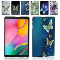 for samsung galaxy tab a 8 0 inch 2019 t290t295 butterfly pattern shockproof tablet back shell stylus