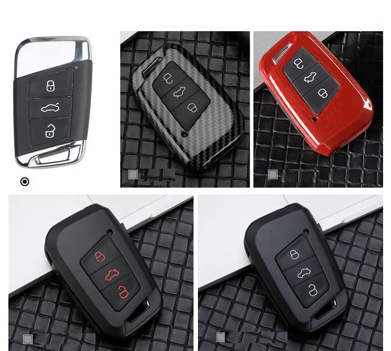 Чехол для автомобильного ключа с 3 кнопками из сплава и силикона чехол Volkswagen VW 2016