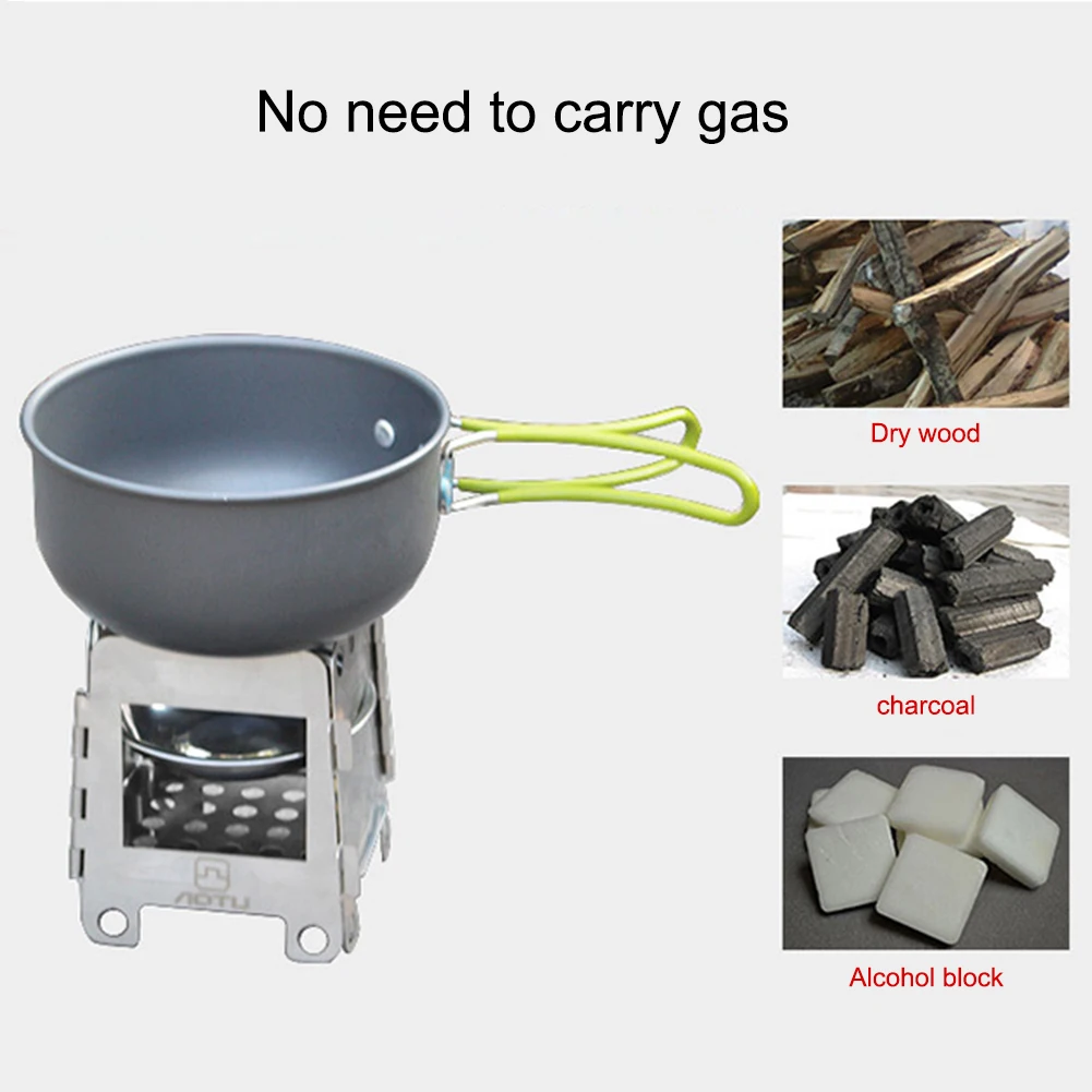 Титановая портативная Сверхлегкая складная деревянная плита для кемпинга