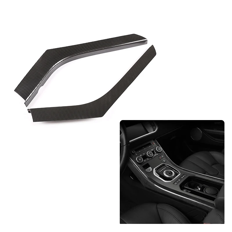 

Car Carbon Fiber Grain Center Console Decoration Strips for Land Rover Range Rover Evoque 2012-2018