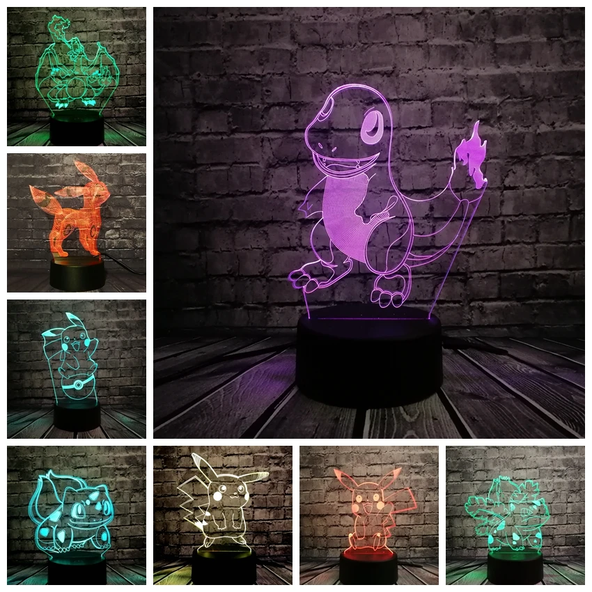 Бесплатная доставка модный мультяшный светодиодный ночник светильник с