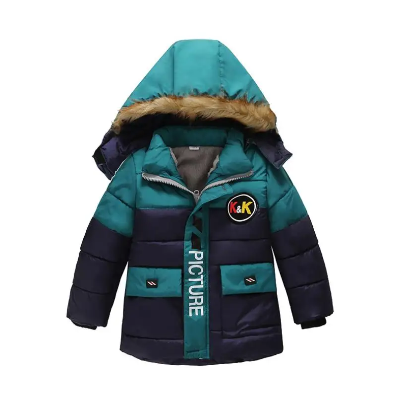 Новая Утепленная зимняя теплая куртка с меховым воротником и капюшоном для