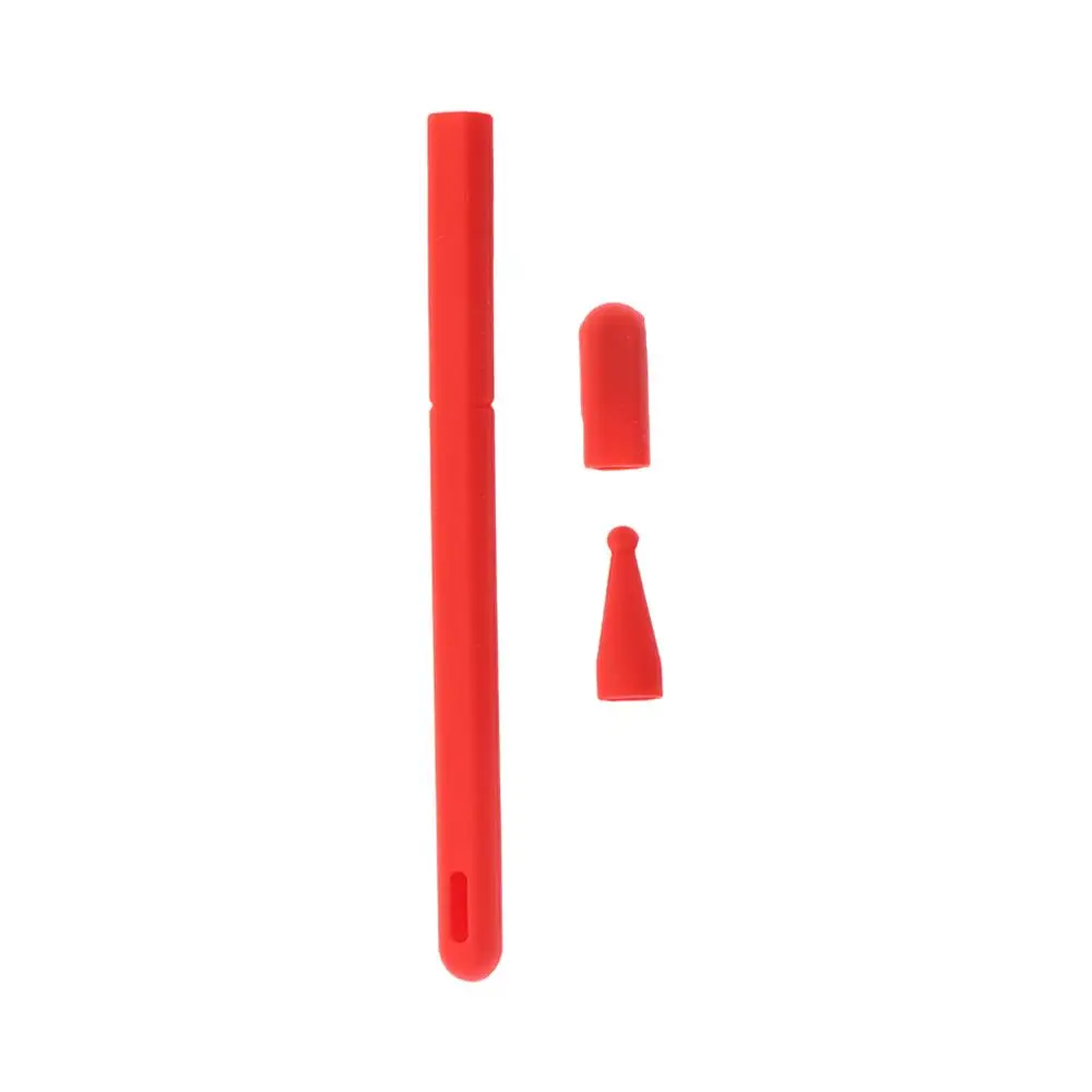 Мягкий силиконовый чехол для Apple Pencil 2 для iPad Pencil 2nd Насадка На глушитель держатель планшет ручка-стилус 360 полный защитный чехол для динамика