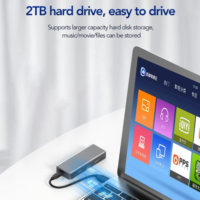 q1jf blueendless hdd case box 2000mbs usb3 2 to m 2 nvme m key solid state hard disk enclosure m 2 nvme type c3 2 ultra fast free global shipping