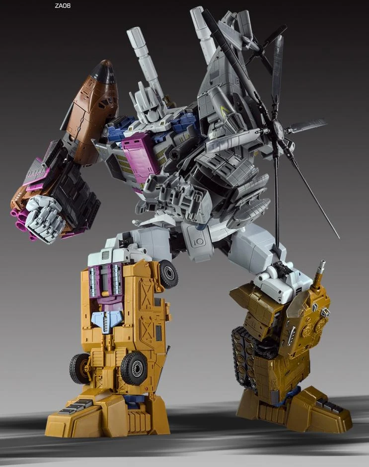 Zeta Toys ZT ZA-06 ZA06 брутикон Bruticus полный набор из 6 трансформаций фигурки