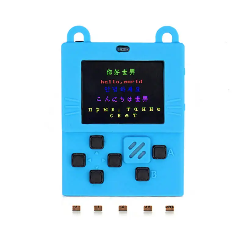 Elecrow Kittenbot Meowbit программируемые игровые консоли для Microsoft Makecode Board с цветным