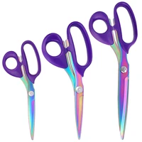 1pc purple colorful embroidery scissors multisize cross stitch tailor scissor for fabric cutter sewing needlework sewing tool