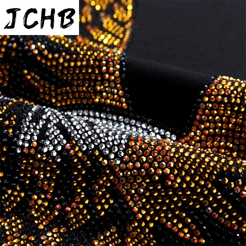 

Style England Fancy Tshirt Man Diamond Print Long Sleeve T-shirt Men's Fashion Summer Rhinestone Eagle Design Bottom T Shirts