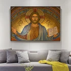 Настенные картины с изображением Иисуса Христа, настенные картины, религиозные плакаты и принты, настенные картины для украшения дома, гостиной