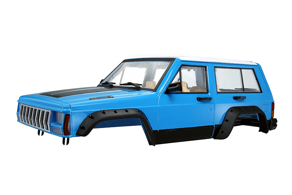 313 мм Колесная база полный Jeep Cherokee XJ жесткого тела комплект для 1/10 RC комплект автомобильных принадлежностей для передней и задней оси SCX10& SCX10 II 90046 Traxxas TRX4