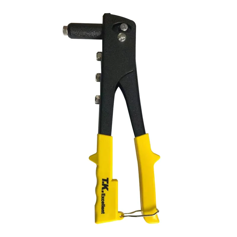 

Rivet Gun Kit with 150 Pcs Rivets,Hand Riveter Set, 4 Sizes of Rivet Heads Attached, Hand Rivet Gun Tool for Metal, Wood