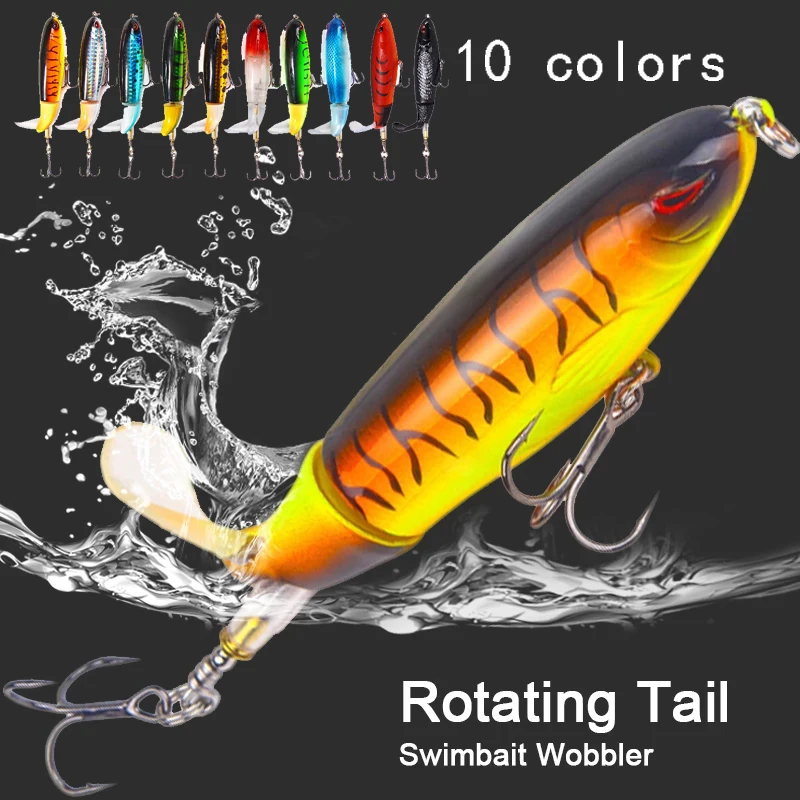 

Minnow Propeller Topwater Fishing Lures 13G/15G/35G Crankbaits Fishing Lures Artificial Bait Hard Plopper Fishing Tackle Geer