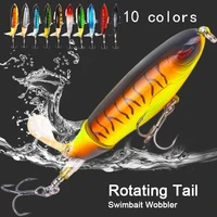 minnow propeller topwater fishing lures 13g15g35g crankbaits fishing lures artificial bait hard plopper fishing tackle geer