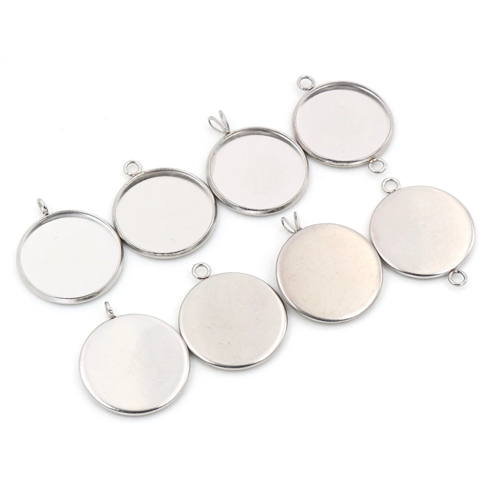 (Не выцветает) 10 шт 20 мм внутренний размер 4 стиль нержавеющая сталь материал