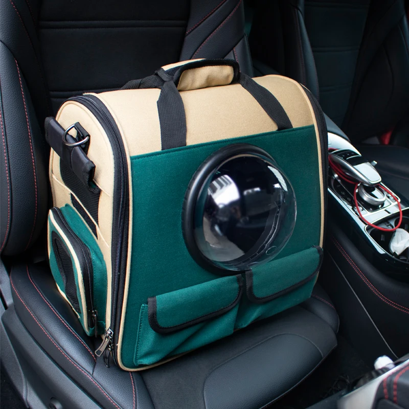 

Cat Bag Cat Schoolbag Portable Large Space Bag Cabin Pet Going Out Portable Dog Bag Backpack Cat Bag