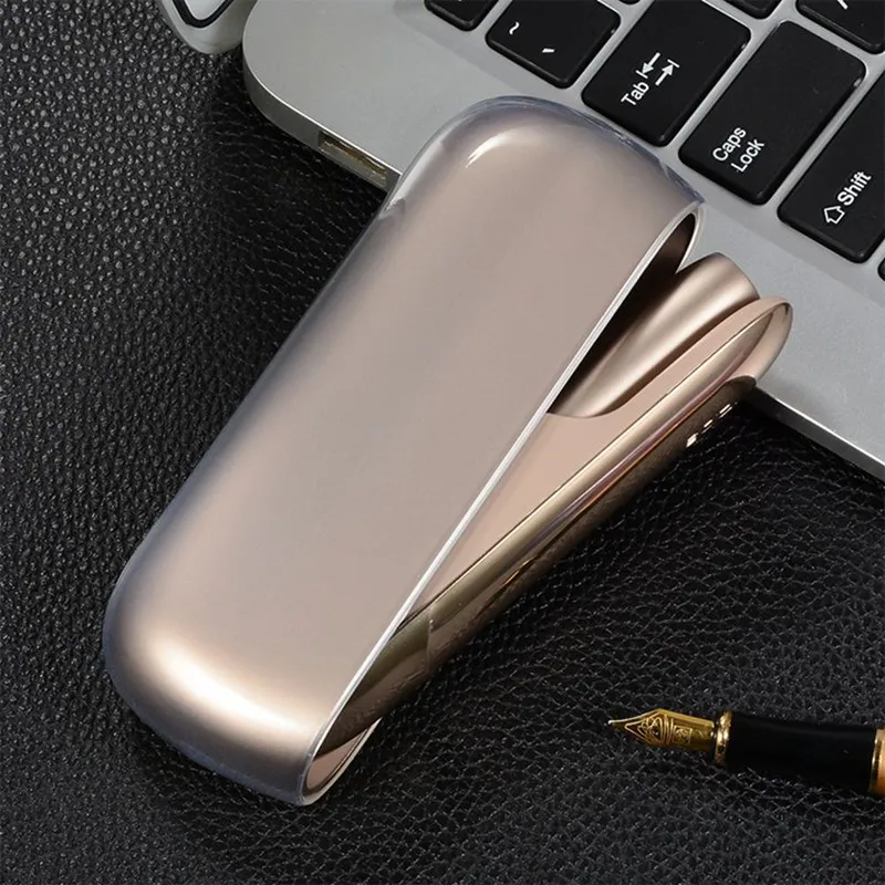 

Soft Silicone TPU Cover Case Cigarette Accessories Carrying Protective Transparent Color Case For Iqos 3.0 3