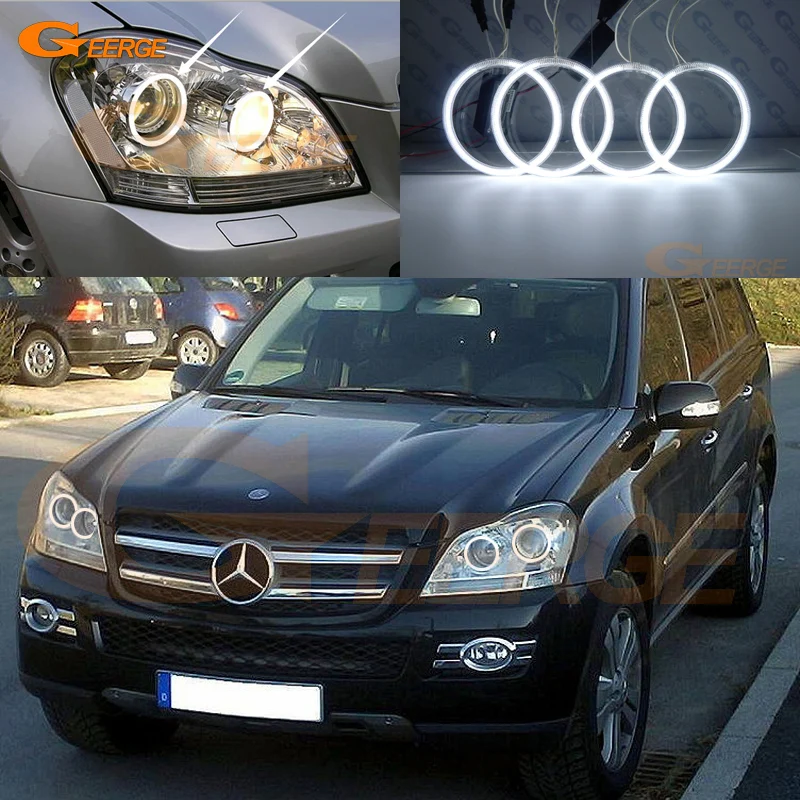 Для Mercedes Benz GL Class X164 GL350 GL420 GL450 GL500 GL550 отличный ультра яркий комплект CCFL ангельские