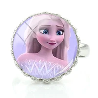 disney aisha princess fashion simple ring jewelry fashion animation character letter design art ring fairy jewelry ring