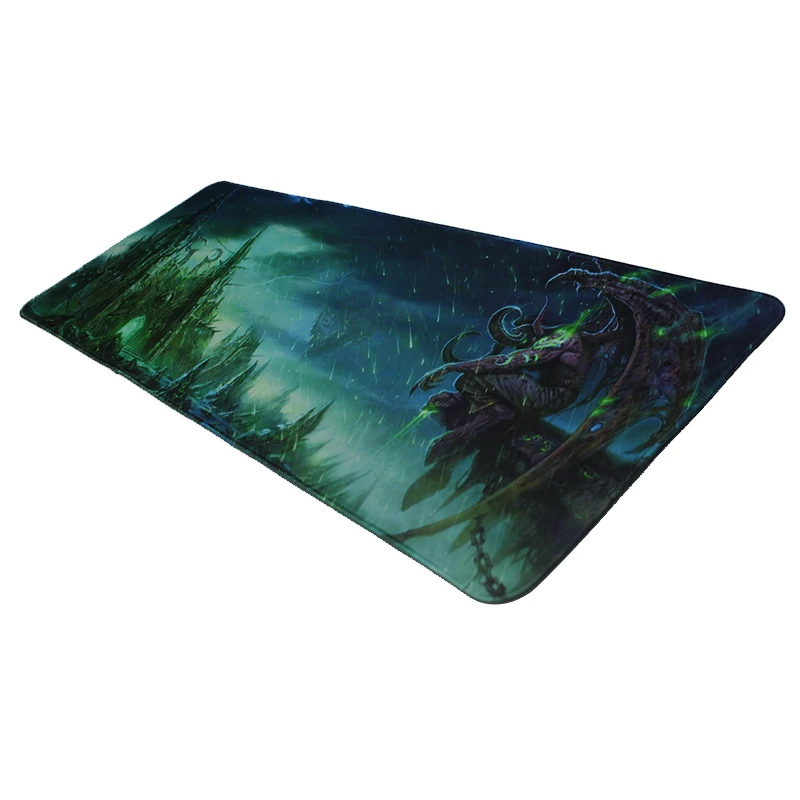 800*300*2 мм Большой XL игровой коврик для мыши с запирающимися краями для компьютера, игровой коврик для мыши WOWs Dragon PC, Настольный коврик для геймера, игровой коврик для мыши