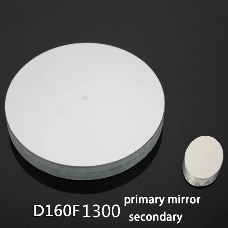 DIY D160F1300 Сферический отражающий объектив первичное зеркало + Вторичное