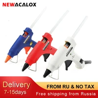 newacalox 20w euus hot melt glue gun with free 20pc 7mm glue stick industrial mini guns thermo electric heat temperature tool