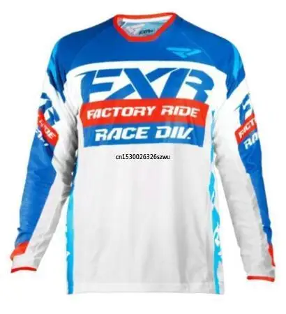 

Color Brand New long motocross Jersey MX MTB Off Road mtb jersey Mountain DH Bicycle moto shirt DH BMX
