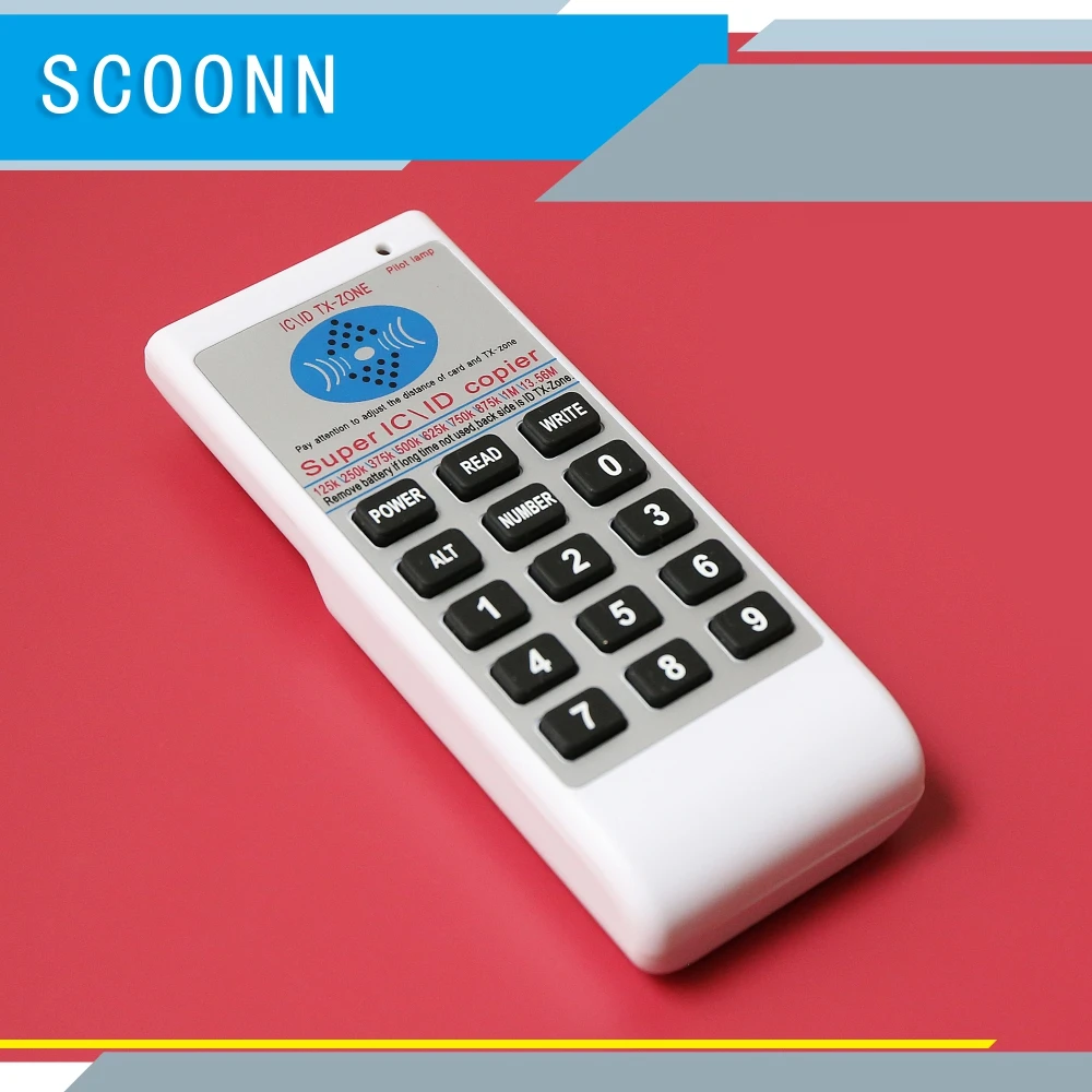 125 кГц 13 56 МГц Ручной IC ID NFC считыватель писатель Дубликатор Cloner RFID карта пустой